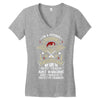 I'm A Veteran Daddy T Shirt Women's V-Neck T-Shirt
