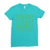 straight outta pre k Ladies Fitted T-Shirt