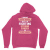 I am Not Super Woman But I'm Fighting Uterine Cancer So Close Enough Unisex Hoodie