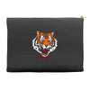tiger bow tie Accessory Pouches