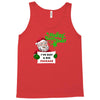 heapy new year funny santa claus christmas Tank Top