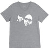 ugk airbrushed stencil V-Neck Tee