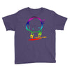 colorful music man Youth Tee