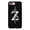 the legend of zelda - breath of the wild white logo iPhone 8 Plus