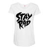 Stay Rad Maternity Scoop Neck T-shirt