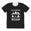 Life Is Better Around The Campfire All Over Women's T-shirt