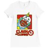 clash of clowns Ladies Fitted T-Shirt