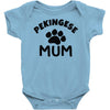 pekingese mum Baby Onesie