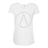 atheist atheism atheismus Maternity Scoop Neck T-shirt