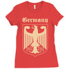 germany deutschland bundesadler berlin Ladies Fitted T-Shirt