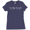 waveforms Ladies Fitted T-Shirt