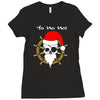 christmas pirates Ladies Fitted T-Shirt