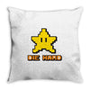 die hard Throw Pillow