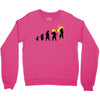 goku evolution (black) Crewneck Sweatshirt