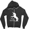 i'm horny Zipper Hoodie