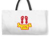 summer time flip flops Weekender Totes