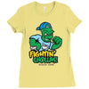 cholla cactus mascot Ladies Fitted T-Shirt