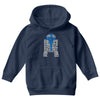 r2d2 typography Youth Hoodie