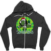 santa claws Zipper Hoodie