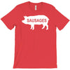 pig sausages funny T-Shirt