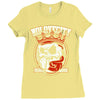 praying skull Ladies Fitted T-Shirt