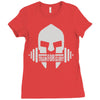 crossfit train for glory Ladies Fitted T-Shirt