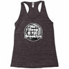 no sleep till brooklyn Racerback Tank