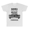 driver picks the music passenger shuts his cakehole All Over Men's T-shirt
