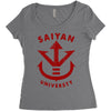 saiyan universty Women's Triblend Scoop T-shirt