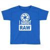 i shoot raw photography camera photograph Toddler T-shirt