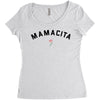 mamacita Women's Triblend Scoop T-shirt