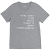 intelligence is the ability to adapt to change V-Neck Tee