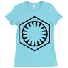 first order logo Ladies Fitted T-Shirt