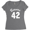 beavers 42 Women's Triblend Scoop T-shirt