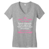 Dear Daddy, Thanks for Being my Dad Baby Boy Letter to Father Women's V-Neck T-Shirt