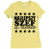 najlepszy azef Ladies Fitted T-Shirt