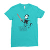 everything is darkness Ladies Fitted T-Shirt