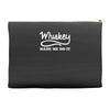 whiskey made me do it funny Accessory Pouches
