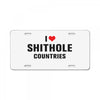 I Love Shithole Countries License Plate