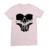 skull Ladies Fitted T-Shirt