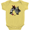 heeding the call of play time Baby Onesie