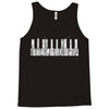 piano skyline Tank Top