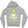 Trainning To Go Super Saiyan Zipper Hoodie