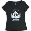 wampa wonderland Women's Triblend Scoop T-shirt