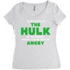 I'm Not Saying I'm The Hulk Women's Triblend Scoop T-shirt