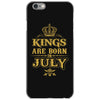 kings are born in july iPhone 6/6s Case