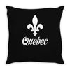 quebec canada Throw Pillow