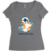 this is how i roll Women's Triblend Scoop T-shirt