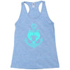 sea turtles Racerback Tank