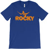new rocky balboa stallone dark blue logo movie T-Shirt